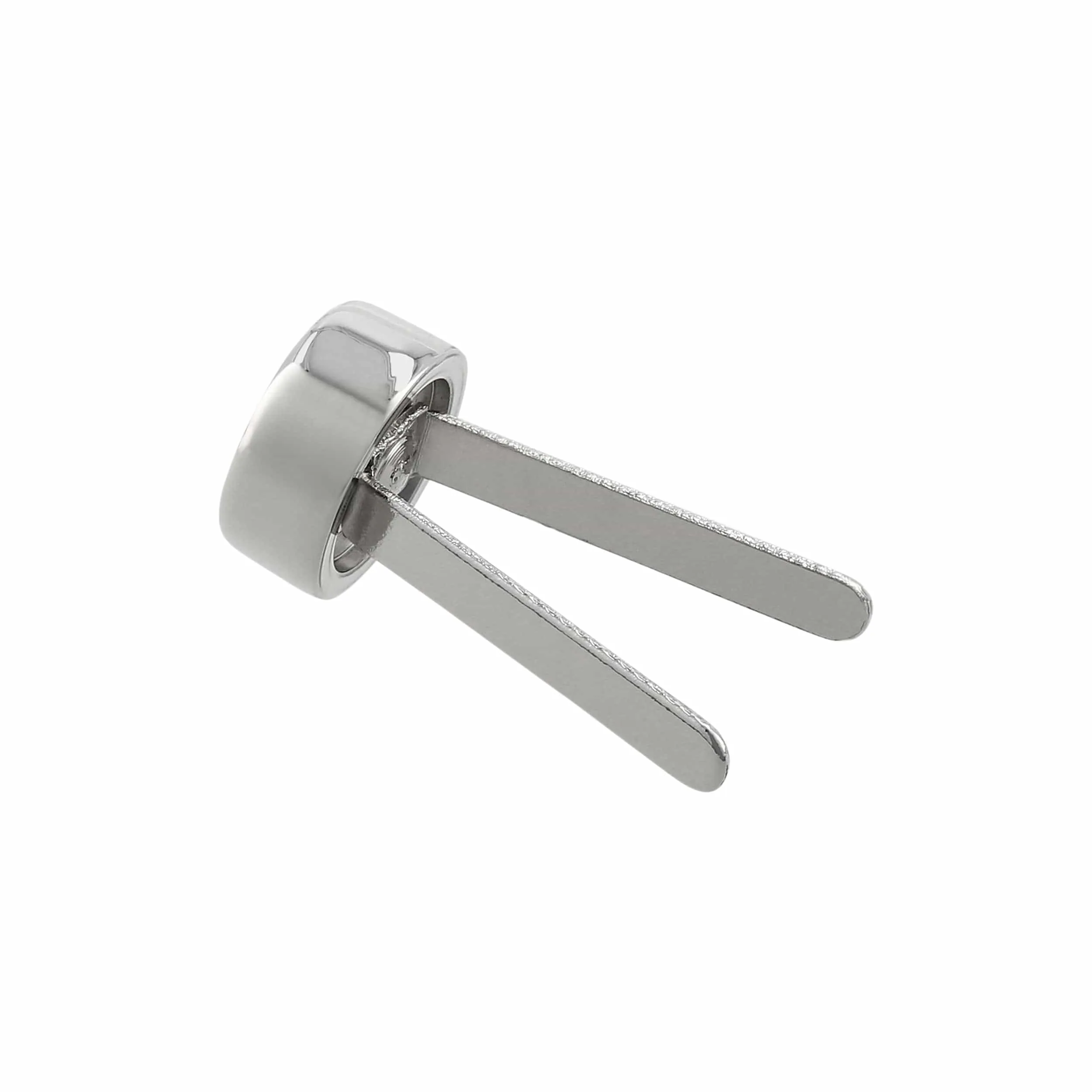 12mm Shiny Nickel, Stud, Zinc Alloy - 5pk, #P-2779-NIC