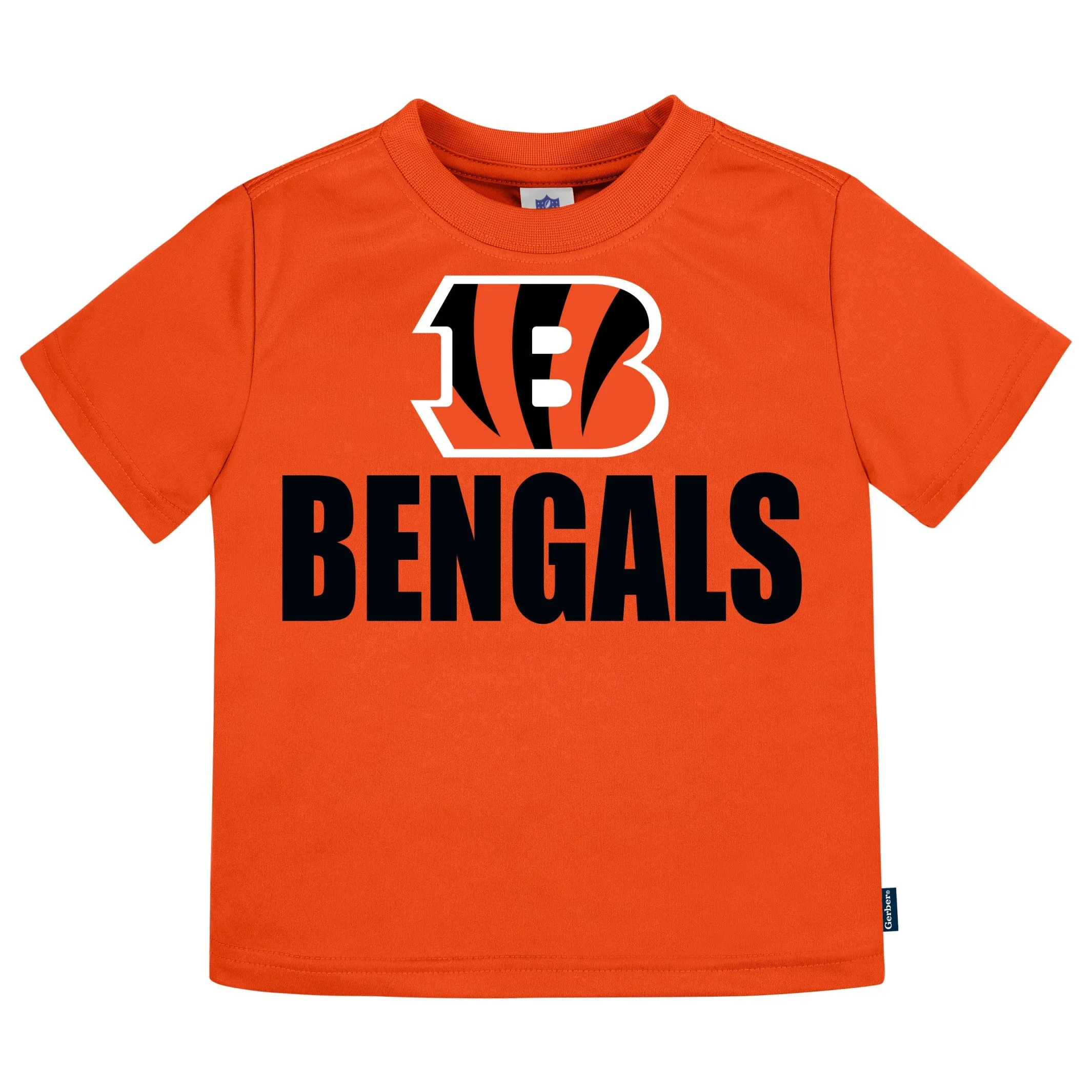 3-Pack Infant & Toddler Boys Bengals Short Sleeve Tees