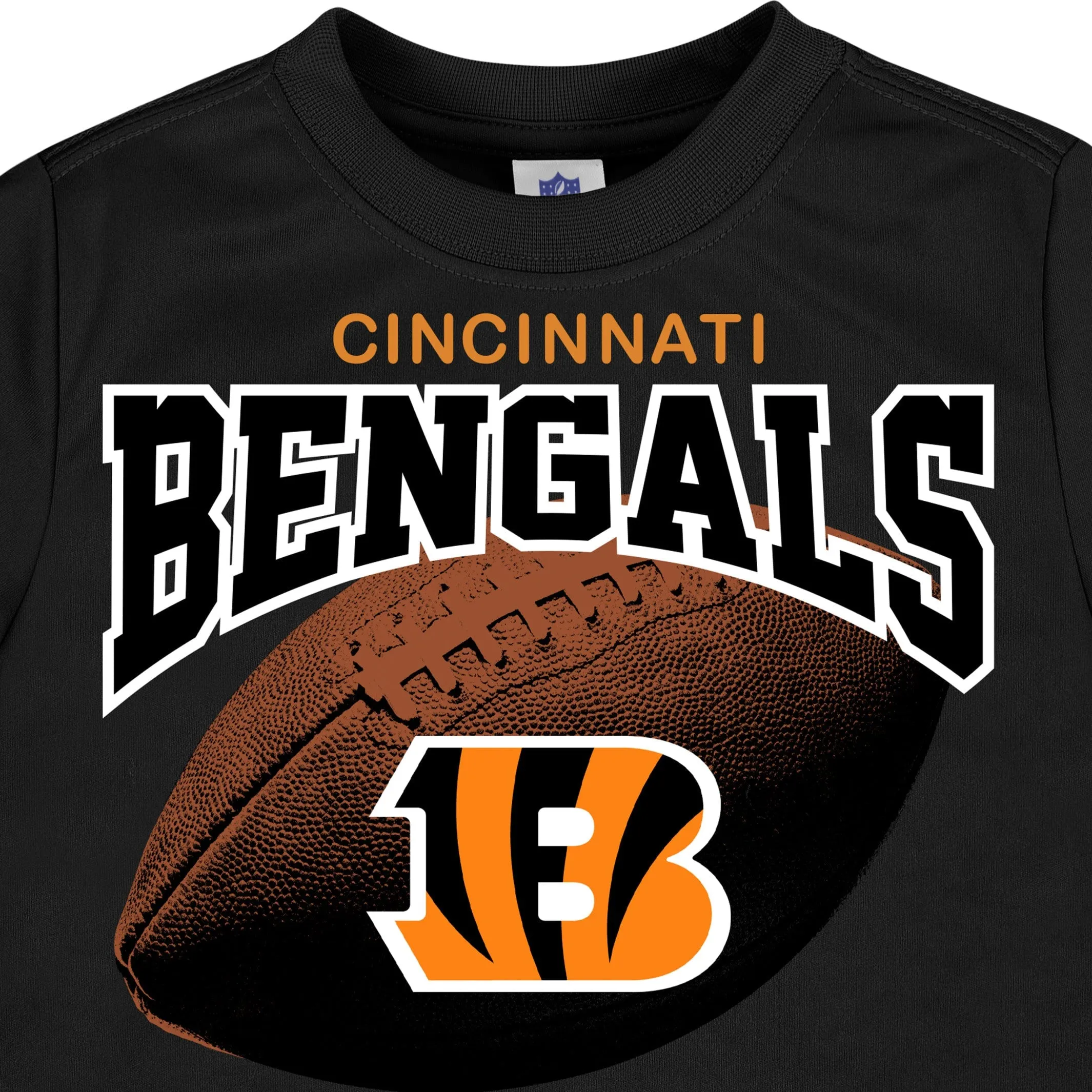 3-Pack Infant & Toddler Boys Bengals Short Sleeve Tees