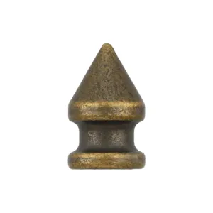 8mm Antique Brass, Spike Stud, Zinc Alloy, #C-1167-ANTB