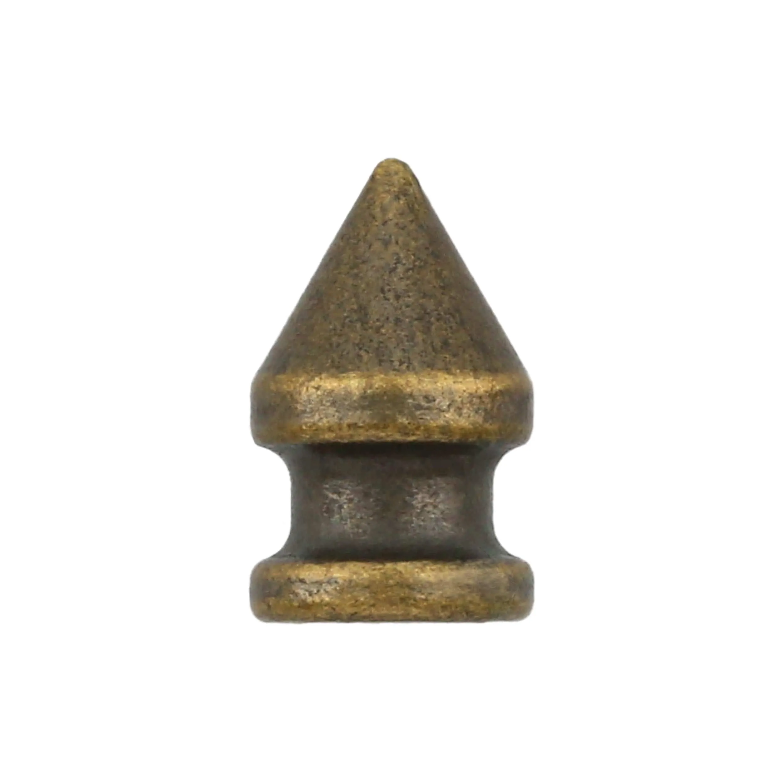 8mm Antique Brass, Spike Stud, Zinc Alloy, #C-1167-ANTB