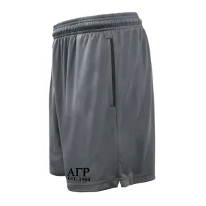 AGR 7in Grey Pocketed Shorts