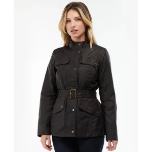 Barbour Ladies Alena Wax Jacket - Rustic/Classic