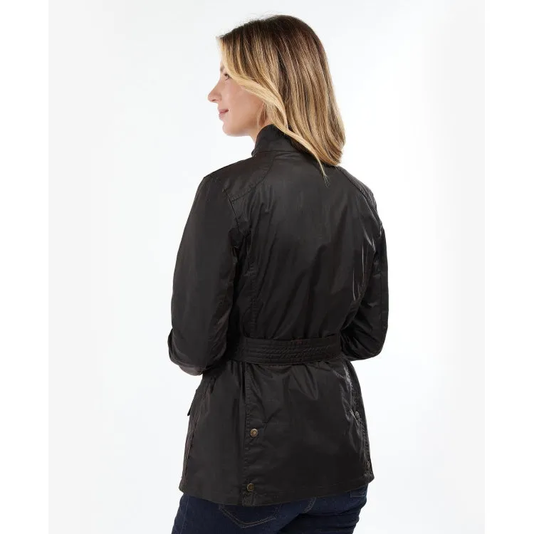 Barbour Ladies Alena Wax Jacket - Rustic/Classic