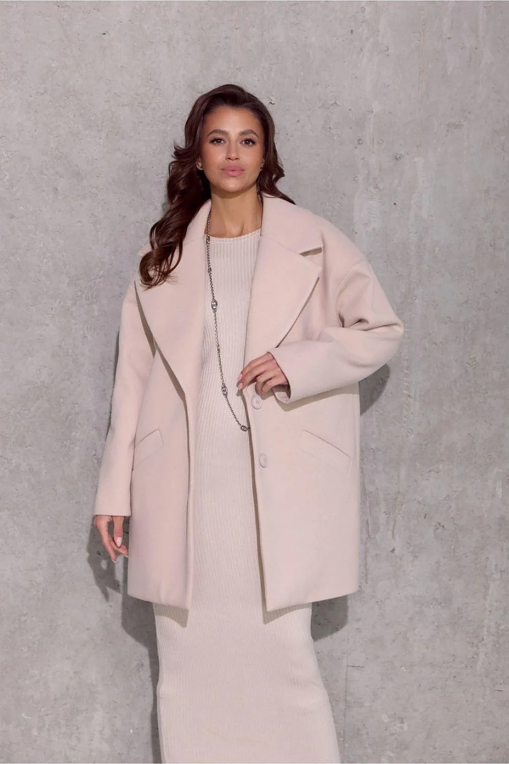 Betty Chic Luxe Oversized Coat