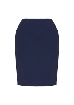 Biz Corporates Womens Bandless Pencil Skirt 20717