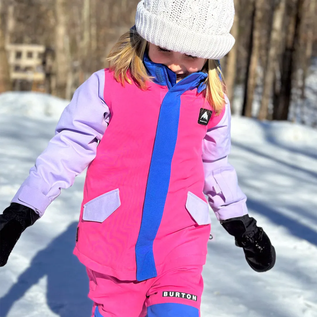 BURTON Toddlers' Parka Jacket 2024 - Amparo Blue/Fuchsia Fusion/Supernova