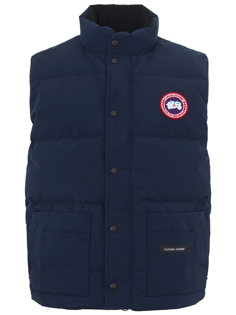 Canada Goose Elegant Quilted Sleeveless Crew Vest