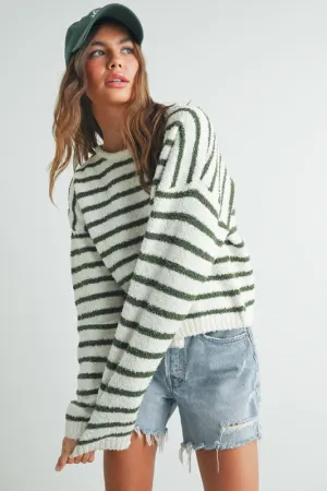 Candi striped sweater