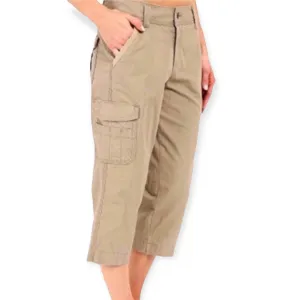 Carhartt Tan Cargo Capri Pants for Women