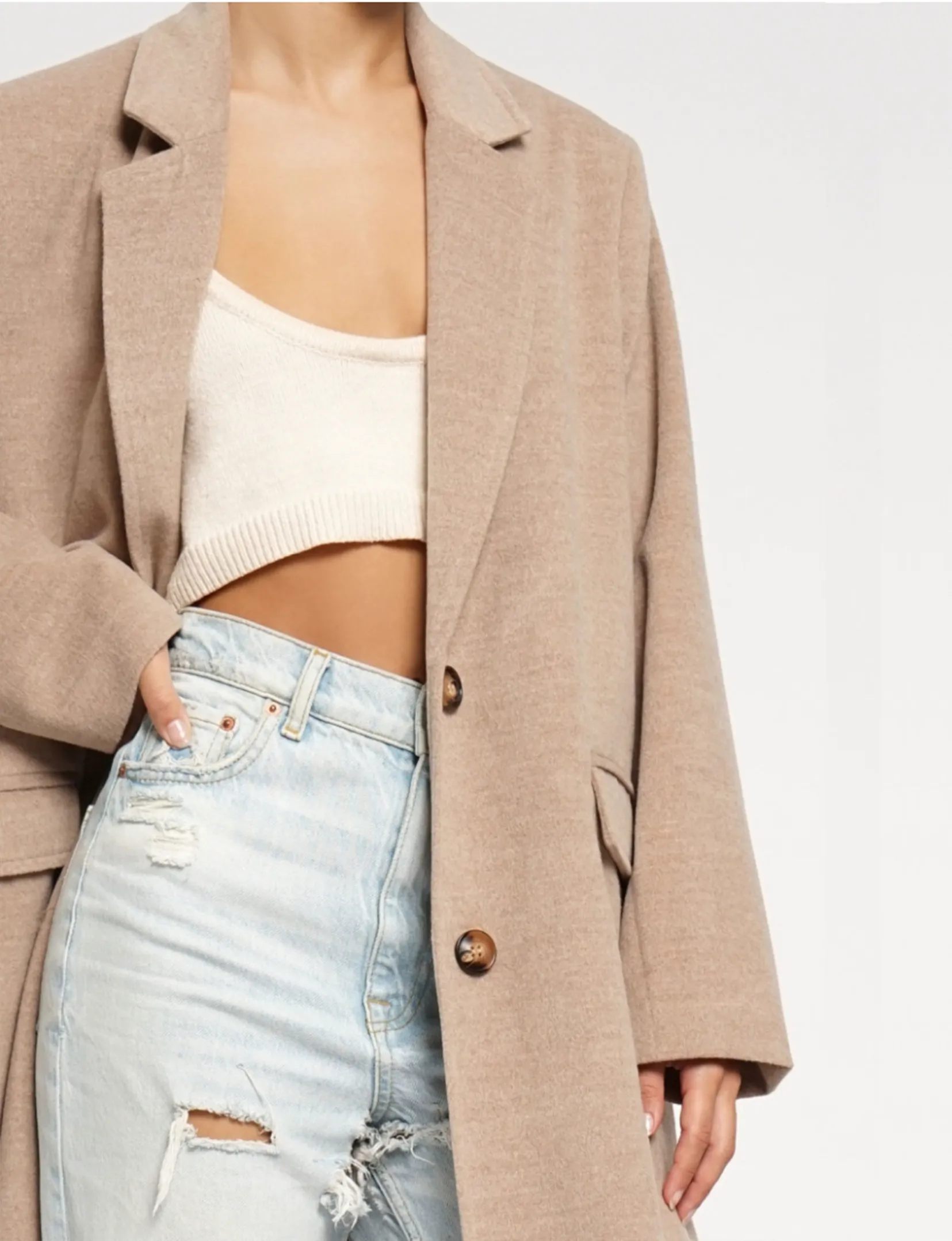 Classic Trench Coat, Taupe