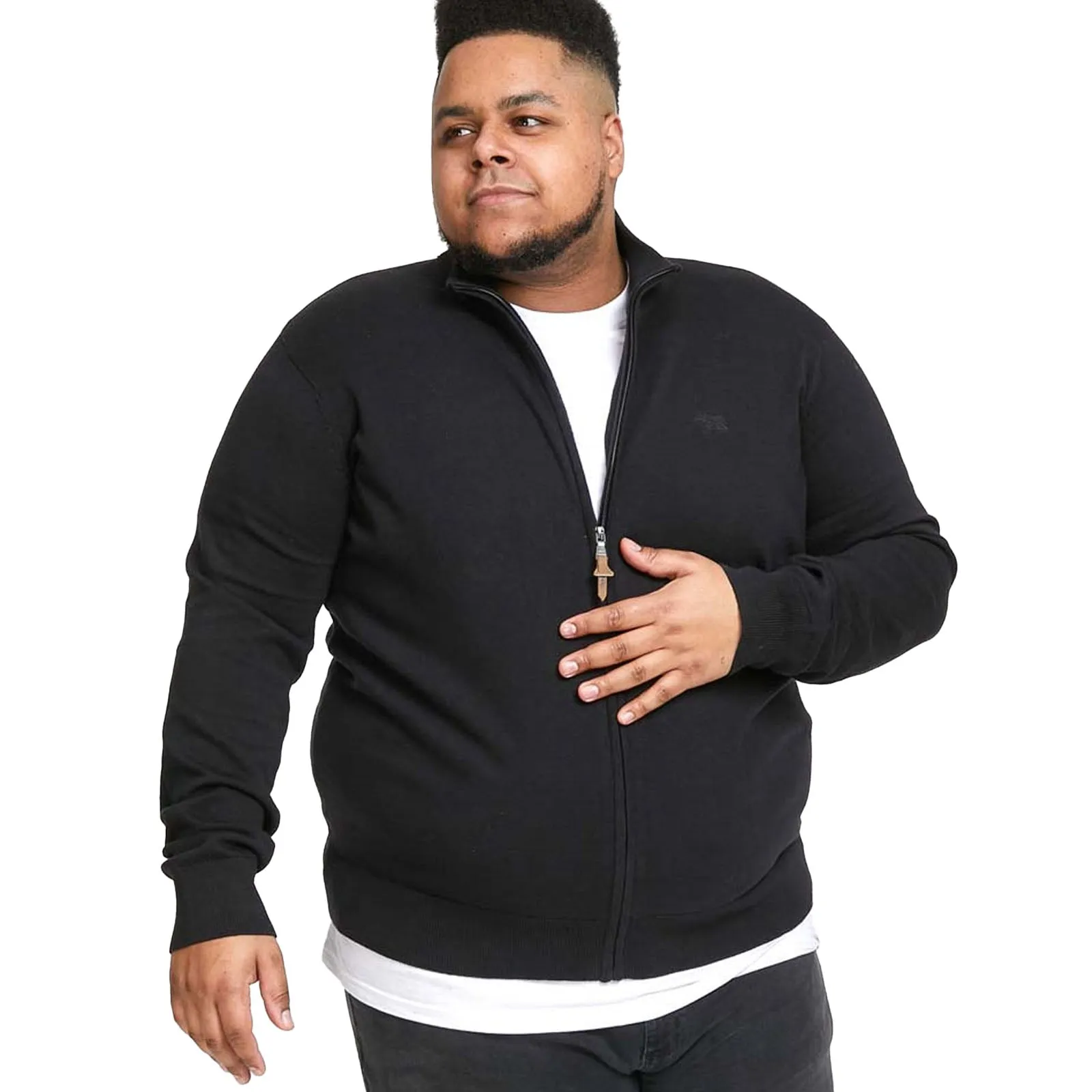 D555 Mens Franco Big & Tall Full Zip Sweatshirt