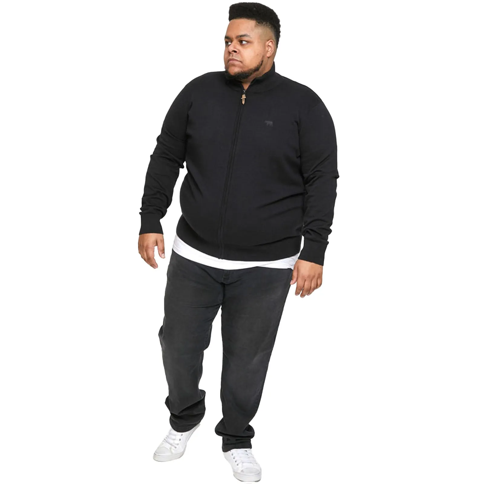 D555 Mens Franco Big & Tall Full Zip Sweatshirt