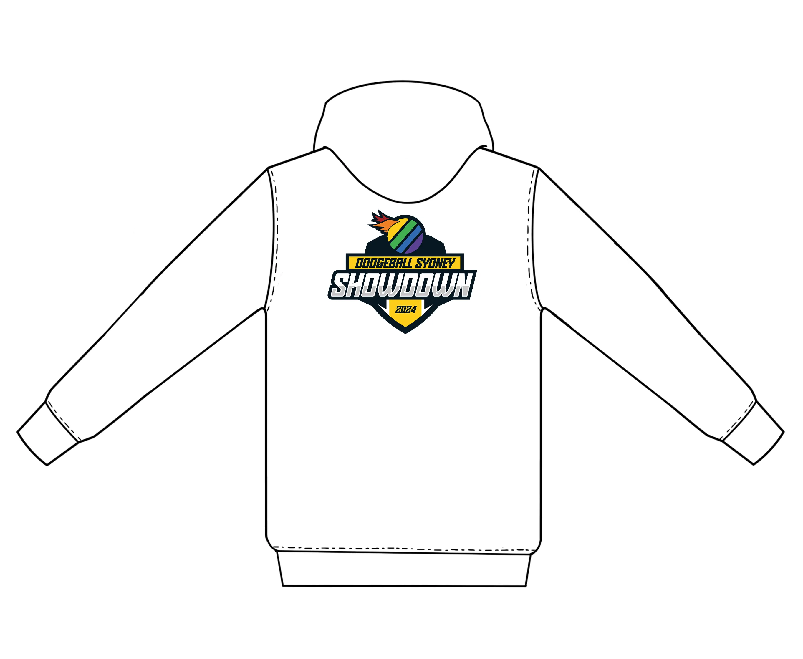 DBS Showdown 2024 Hoodie (White)