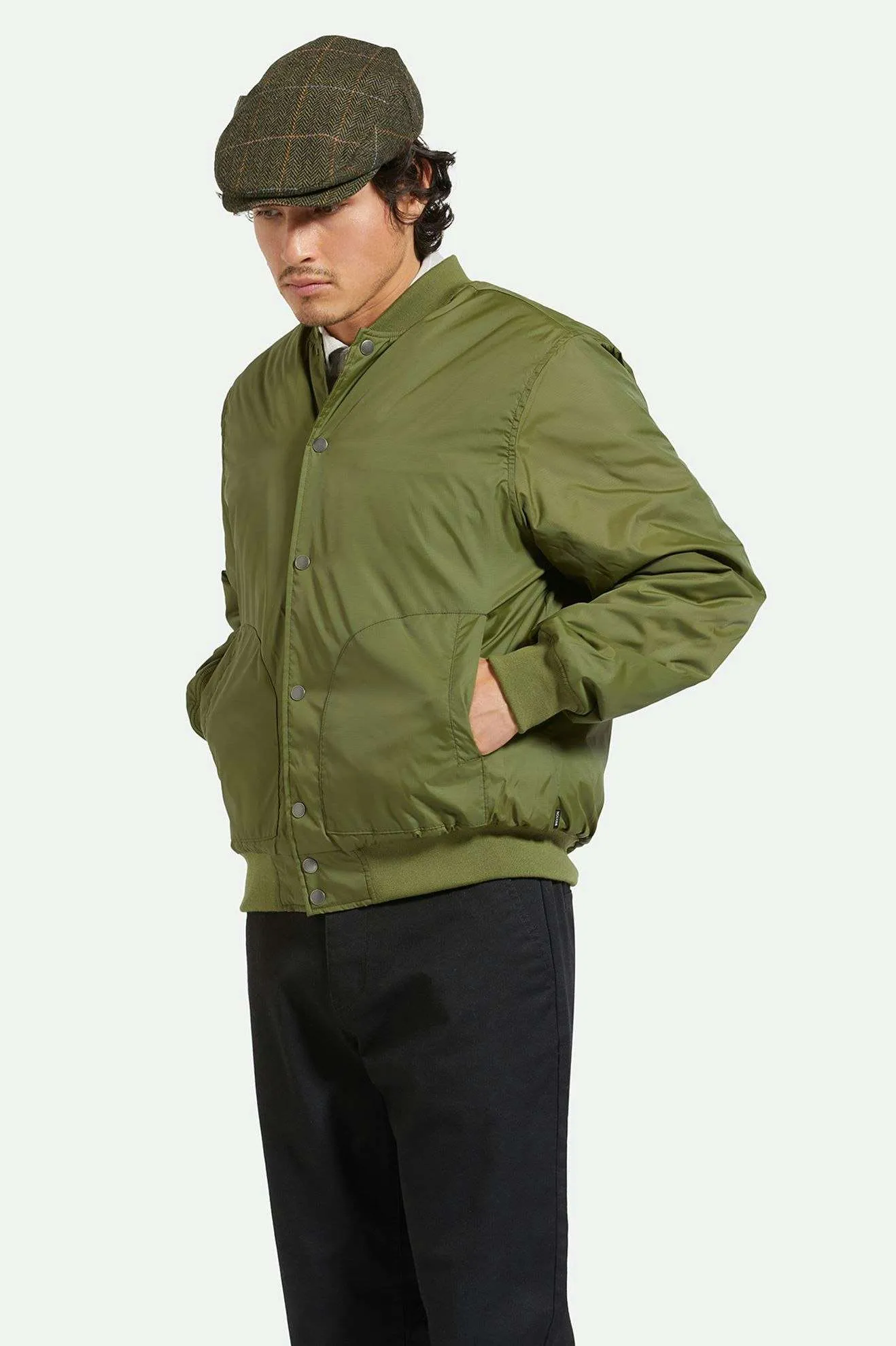 Dillinger Flight Bomber Jacket - Cypress Green