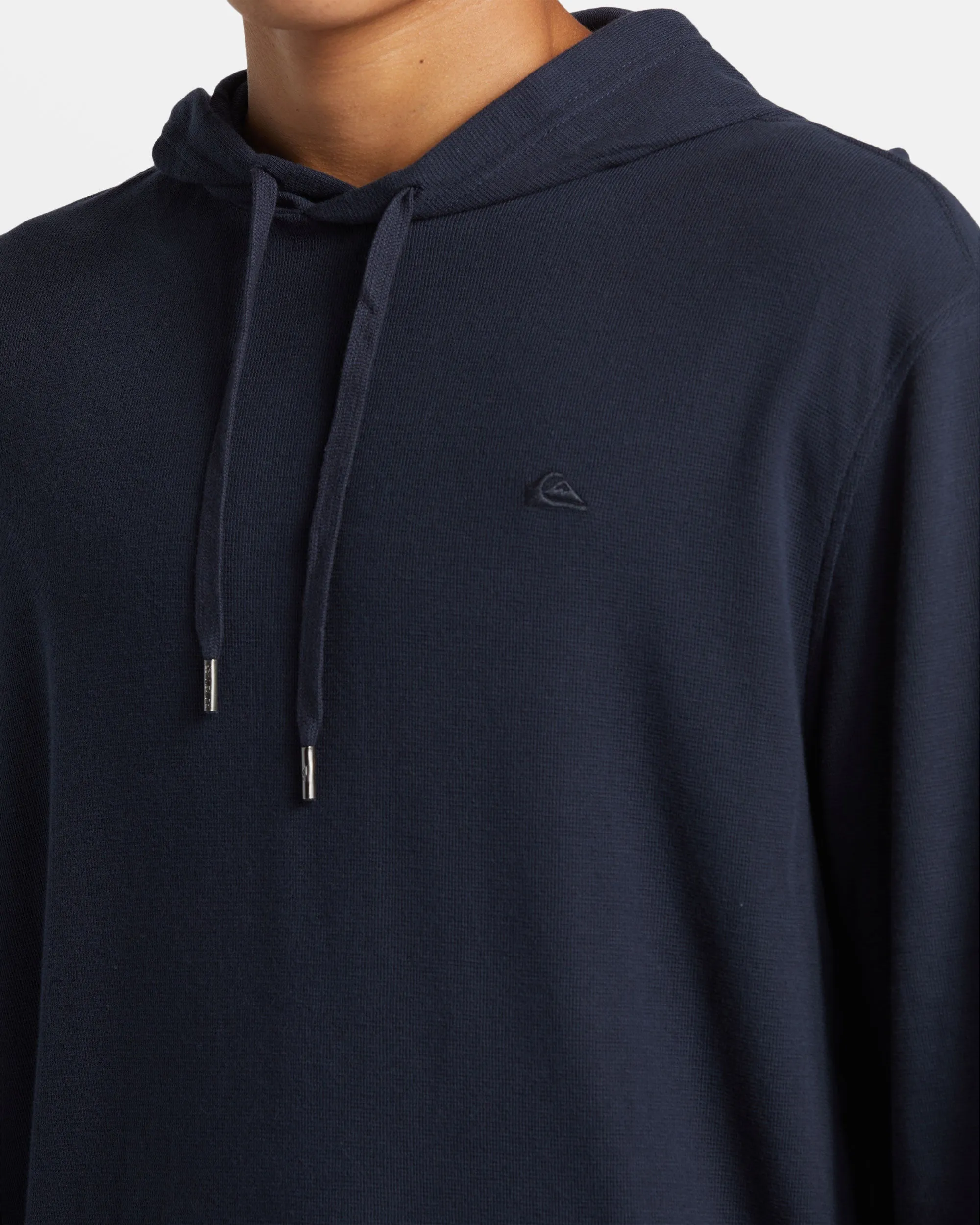 Drills Long Sleeve Thermal Hoodie - Dark Navy