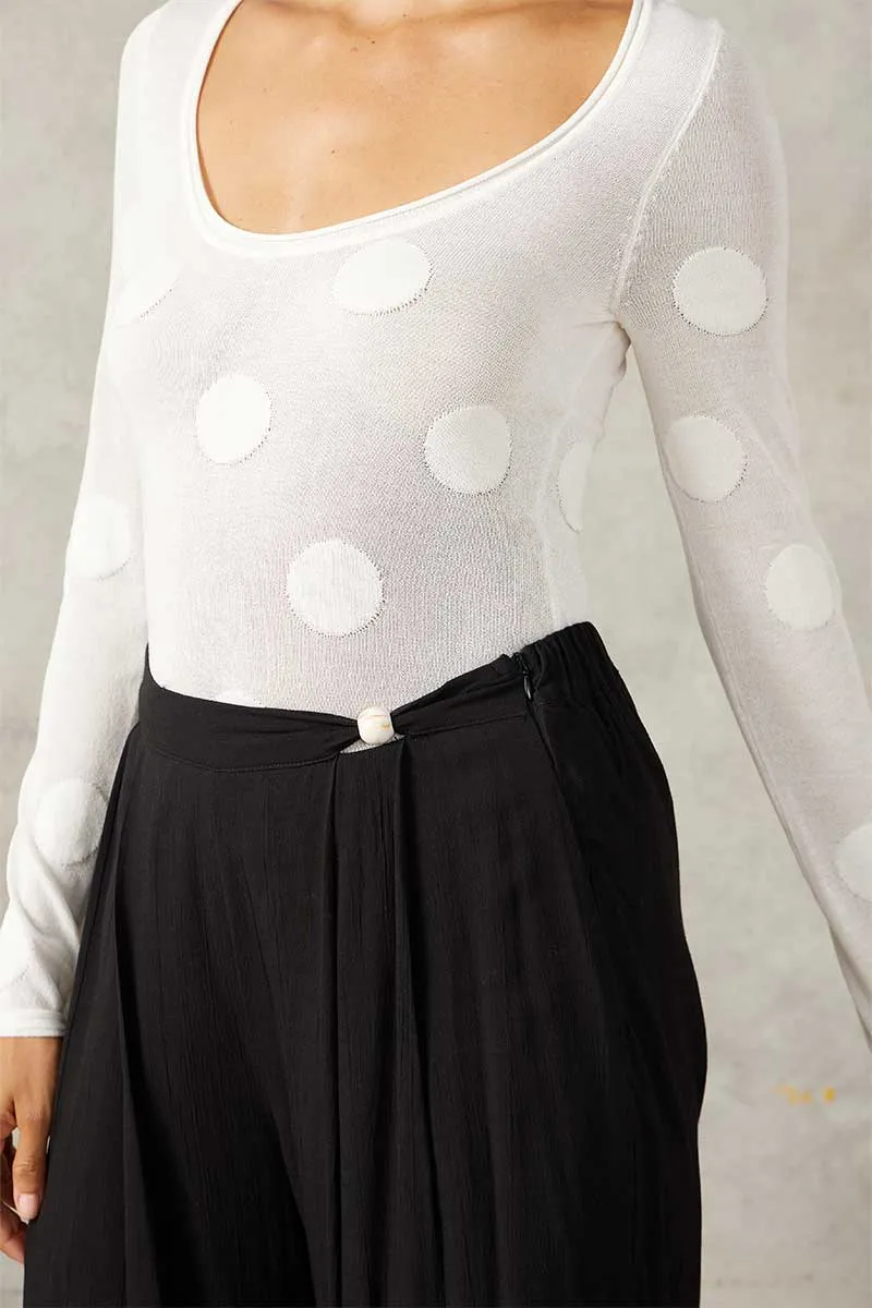 Ellipsis Knit Top