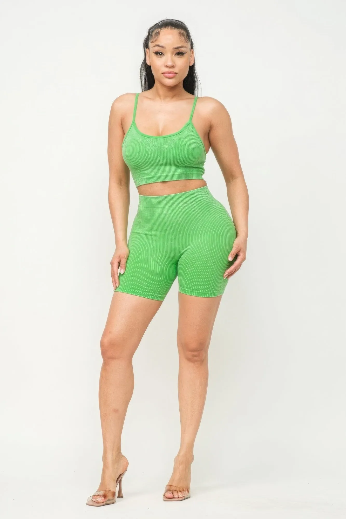 Erica Seamless Tank Top & Shorts Set for Women