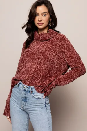 Fever Talks Sweater in Red