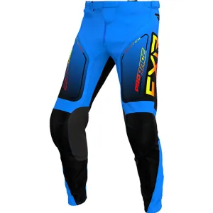 FXR  Youth Clutch MX Pant Durable Flexible Breathable Mesh Lining Blue Inferno