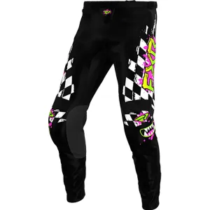 FXR  Youth Clutch MX Pant Pre-Curved Knees Durable 600D Fabric Gromlin