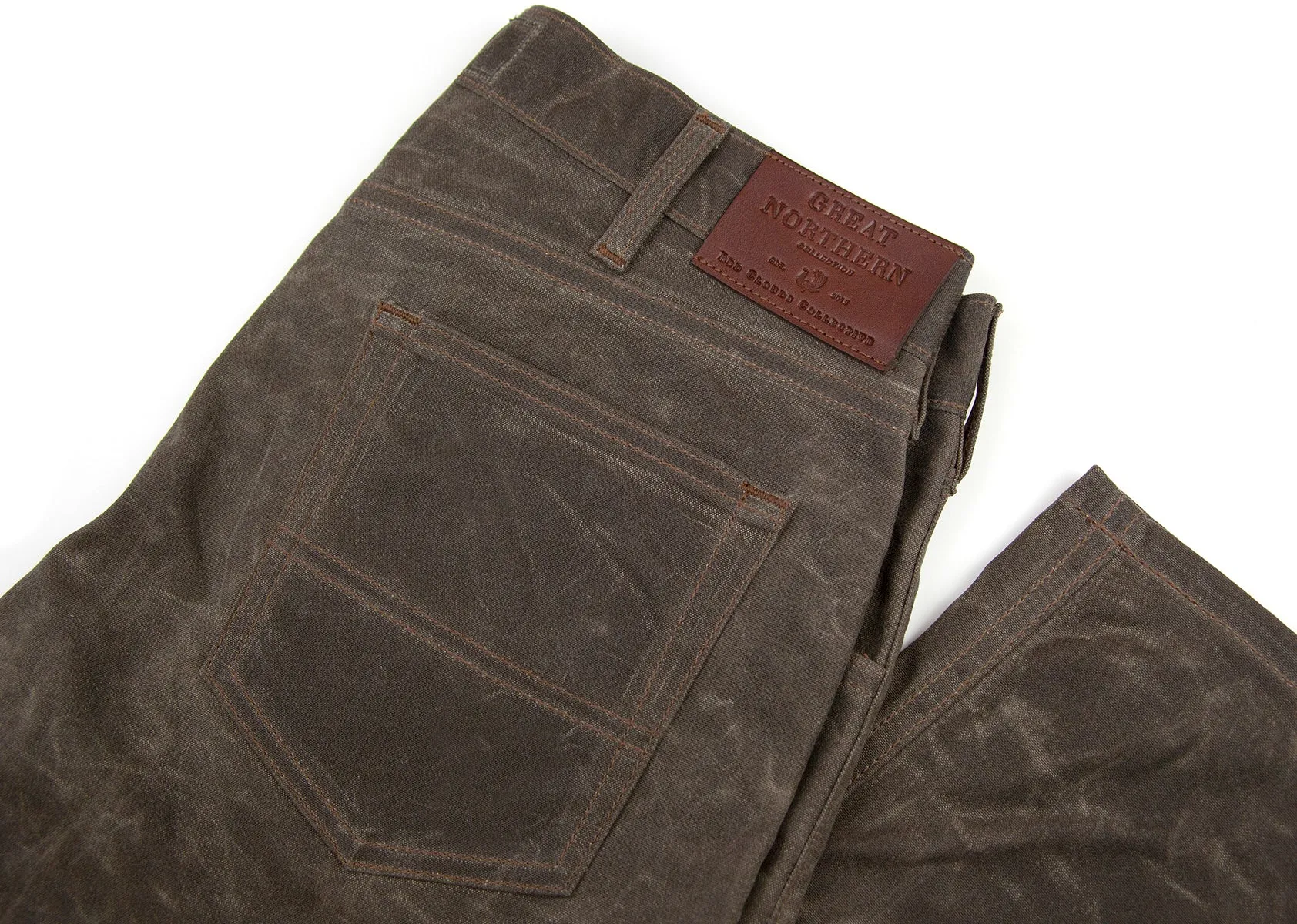 GN.04 Waxed Canvas Pants - Havana