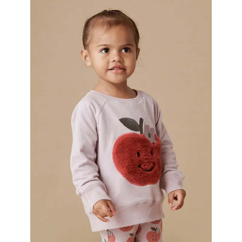 Huxbaby Apple Reversible Sweatshirt