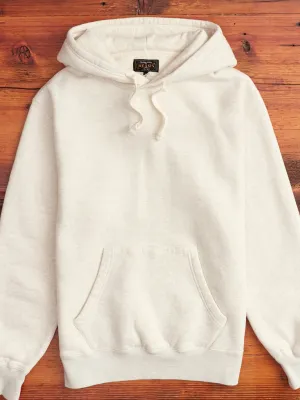 Japan-Made Fleece Hoodie in Oatmeal