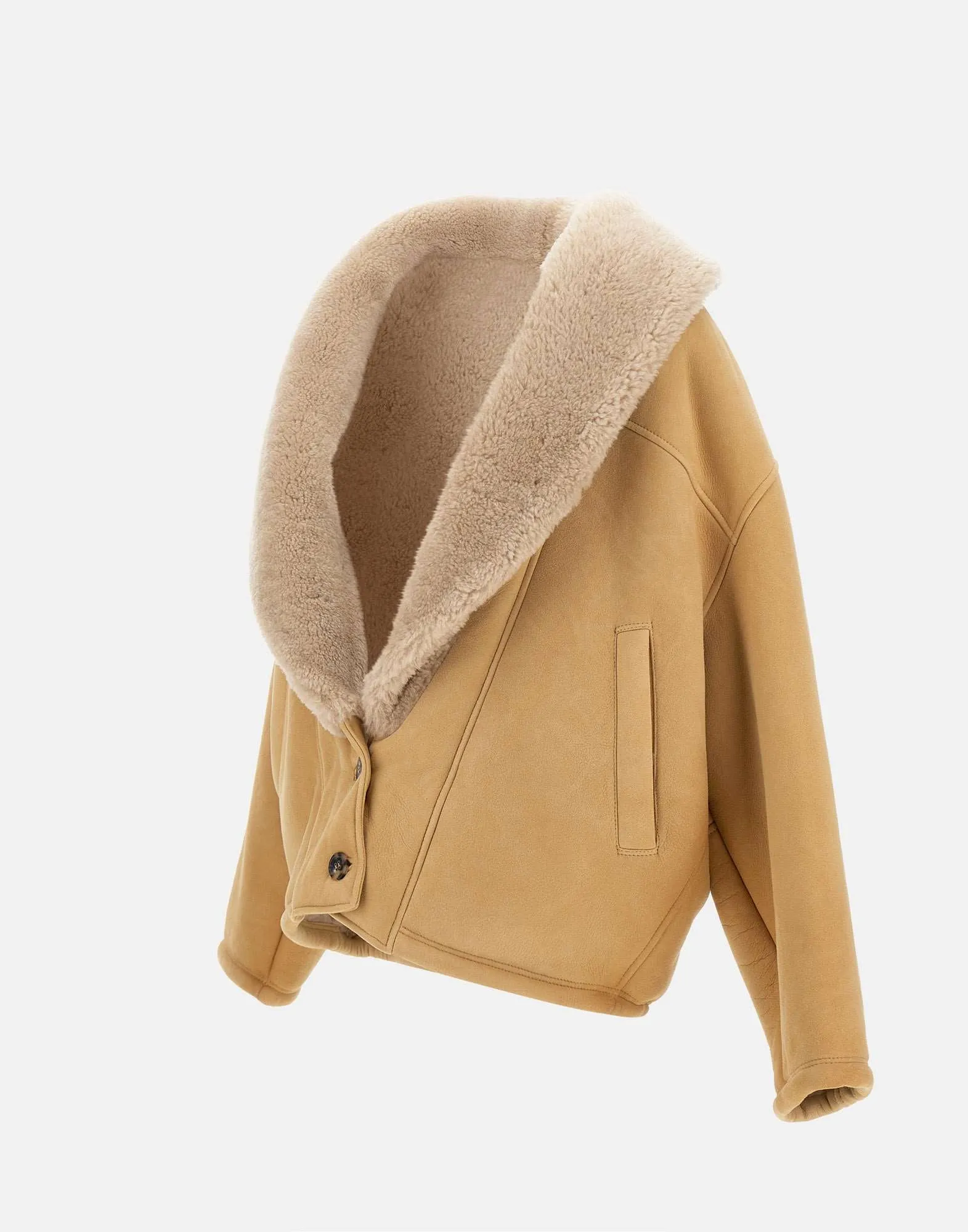 Margot Cognac Sheepskin Jacket