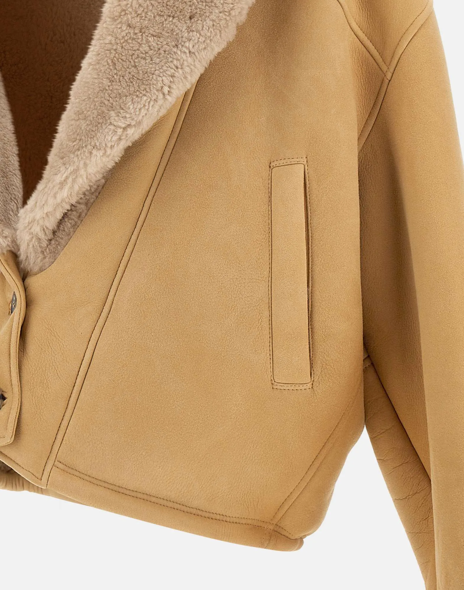 Margot Cognac Sheepskin Jacket