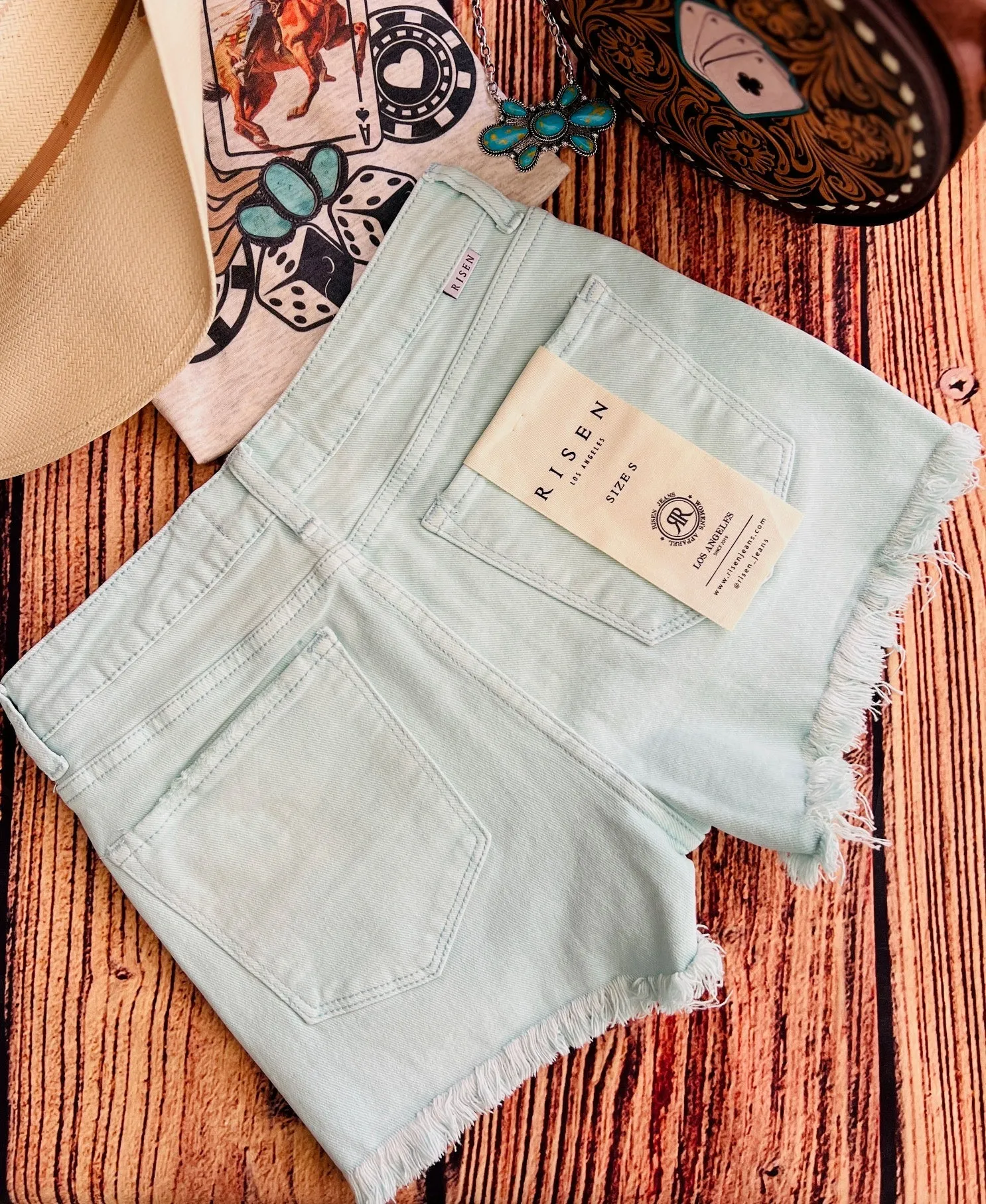 Mint to Be Light Shorts*