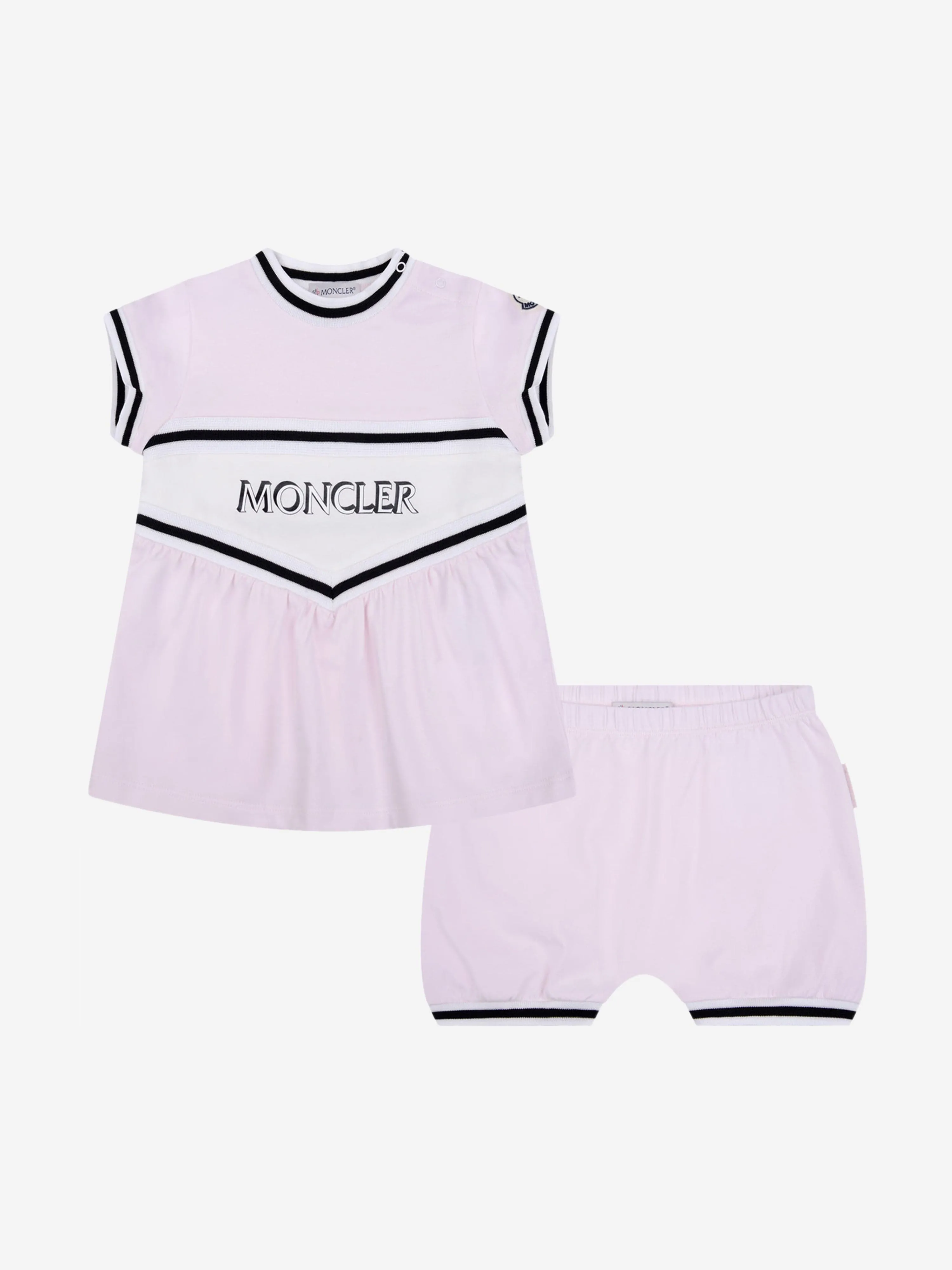 Moncler Enfant Baby Girls Shorts Set - Cotton Shorts Set