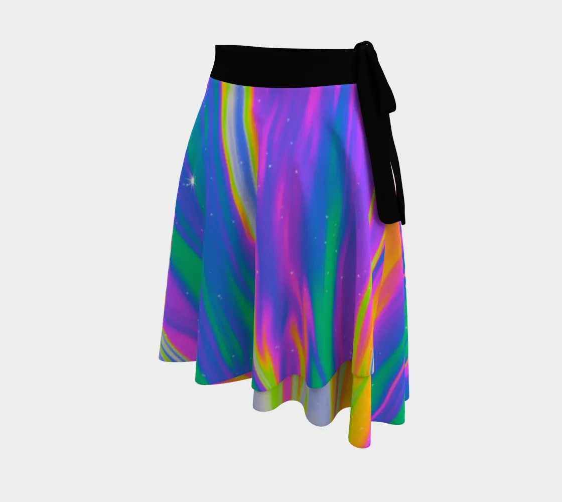 Negative | Wrap Skirt | Malavida