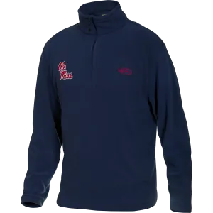 Ole Miss Camp Fleece 1/4 Zip Pullover