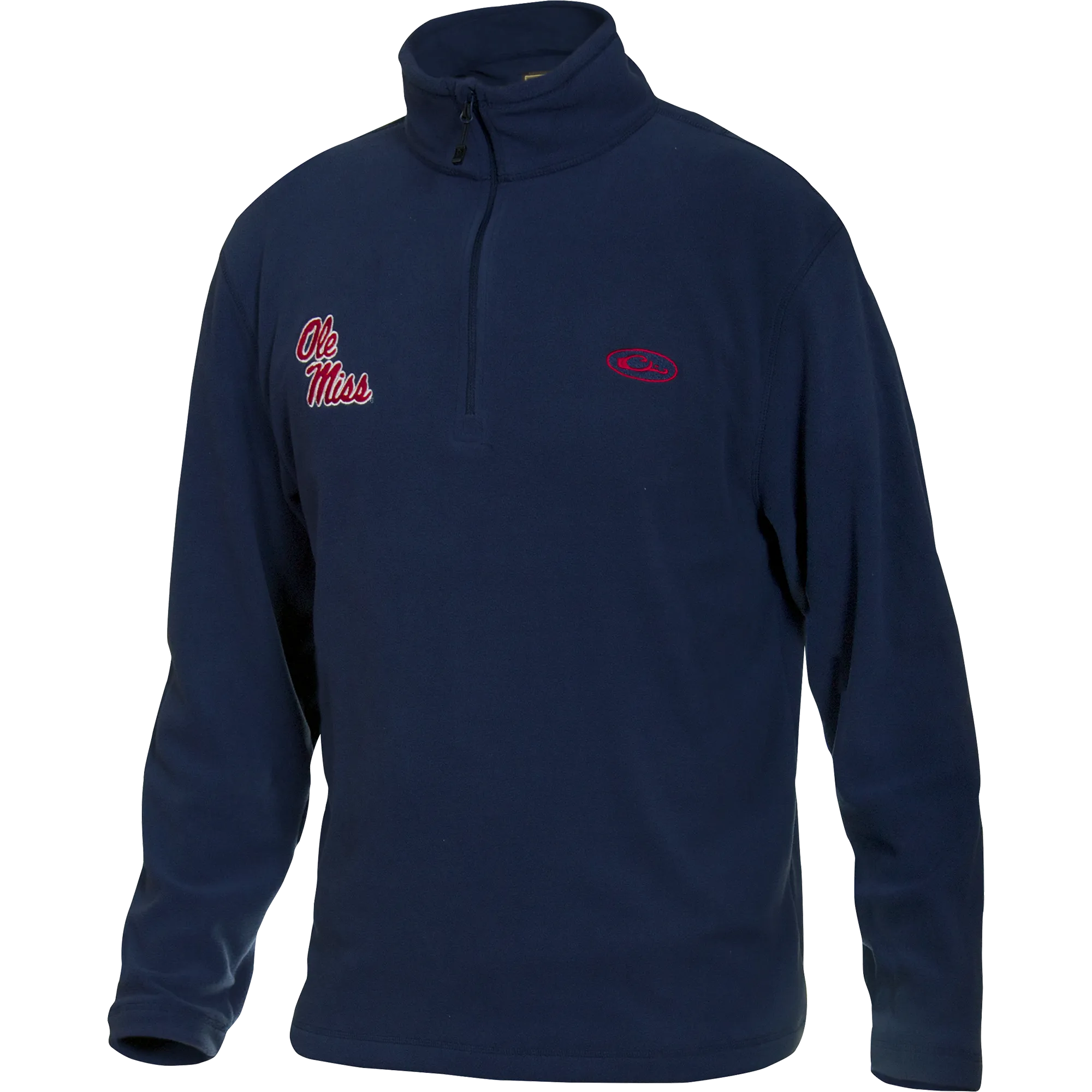 Ole Miss Camp Fleece 1/4 Zip Pullover