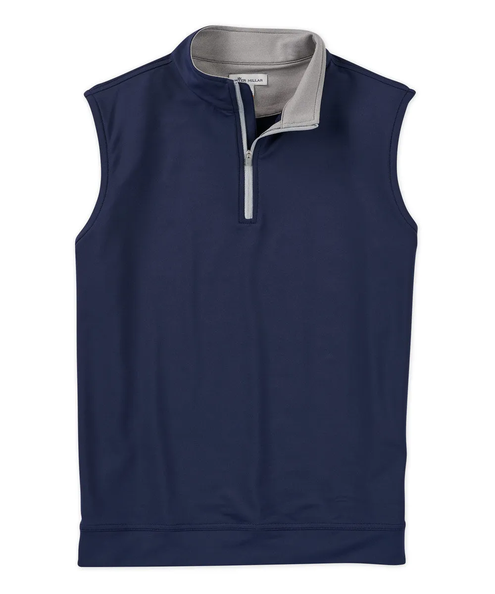 Peter Millar Galway Stretch Terry Quarter-Zip Vest