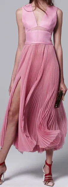 Pink Silk Faille