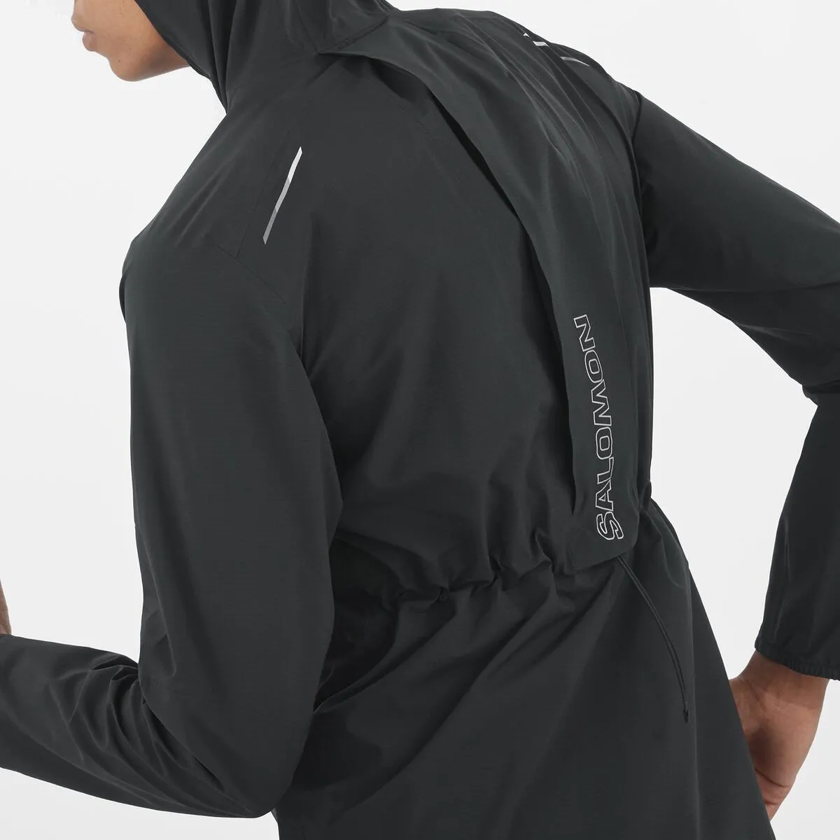 Salomon Bonatti Trail Waterproof Jacket | Deep Black | Womens