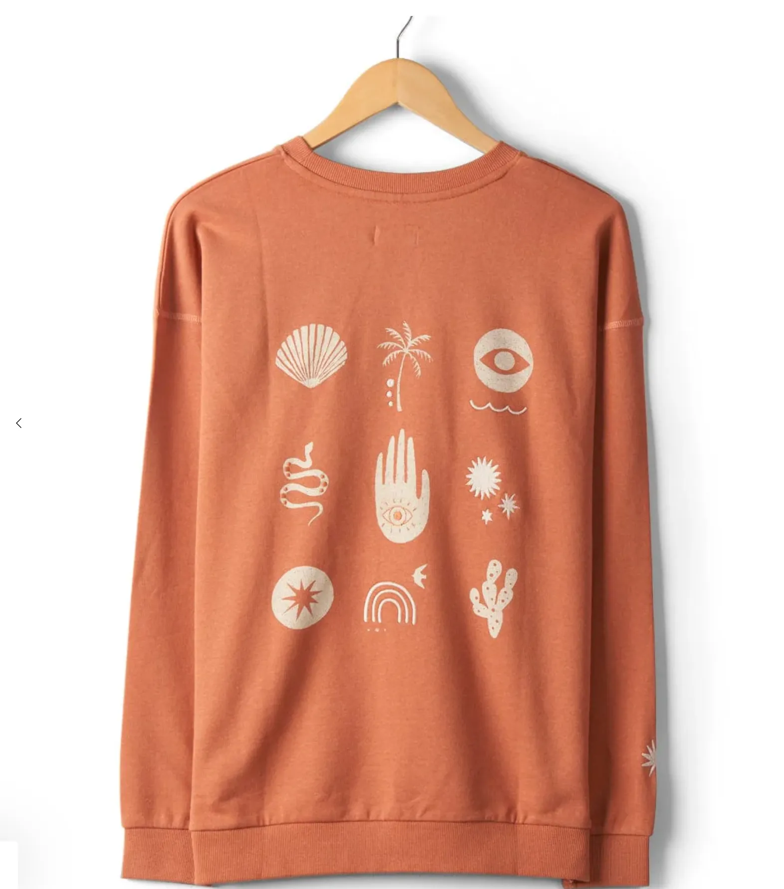 Saltrock Journey - Womens Sweatshirt - Peach