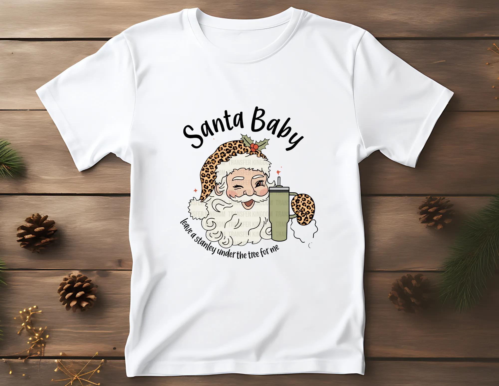 SANTA STANLEY CUP SHORT SLEEVE