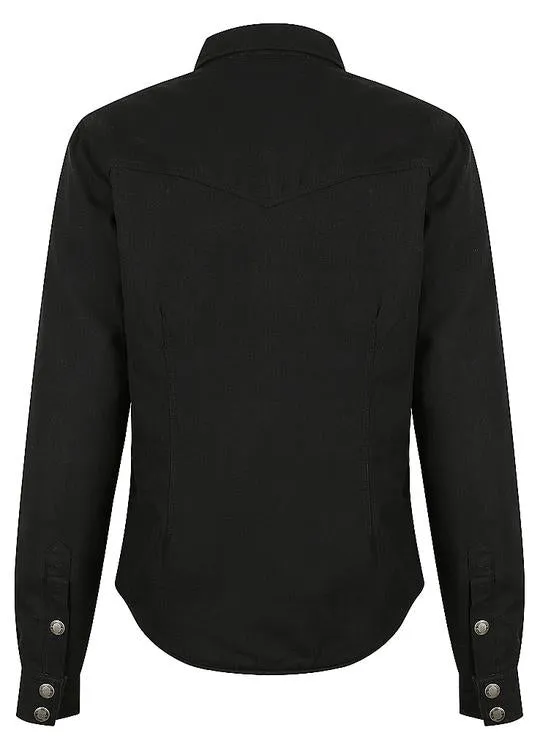 Savannah Moto Shirt Black