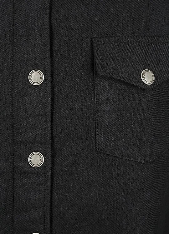 Savannah Moto Shirt Black