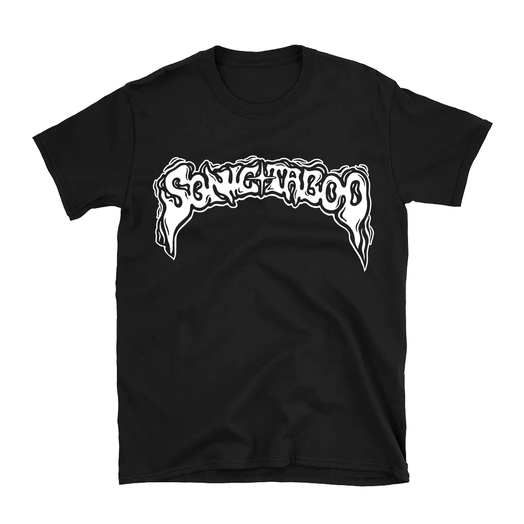 Sonic Taboo - Sonic Taboo Logo (White) T-Shirt - Black