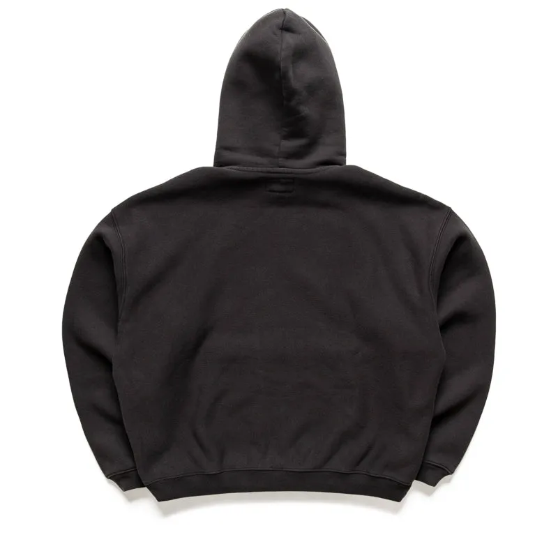 Stussy 80 Relaxed Hoodie - Washed Black