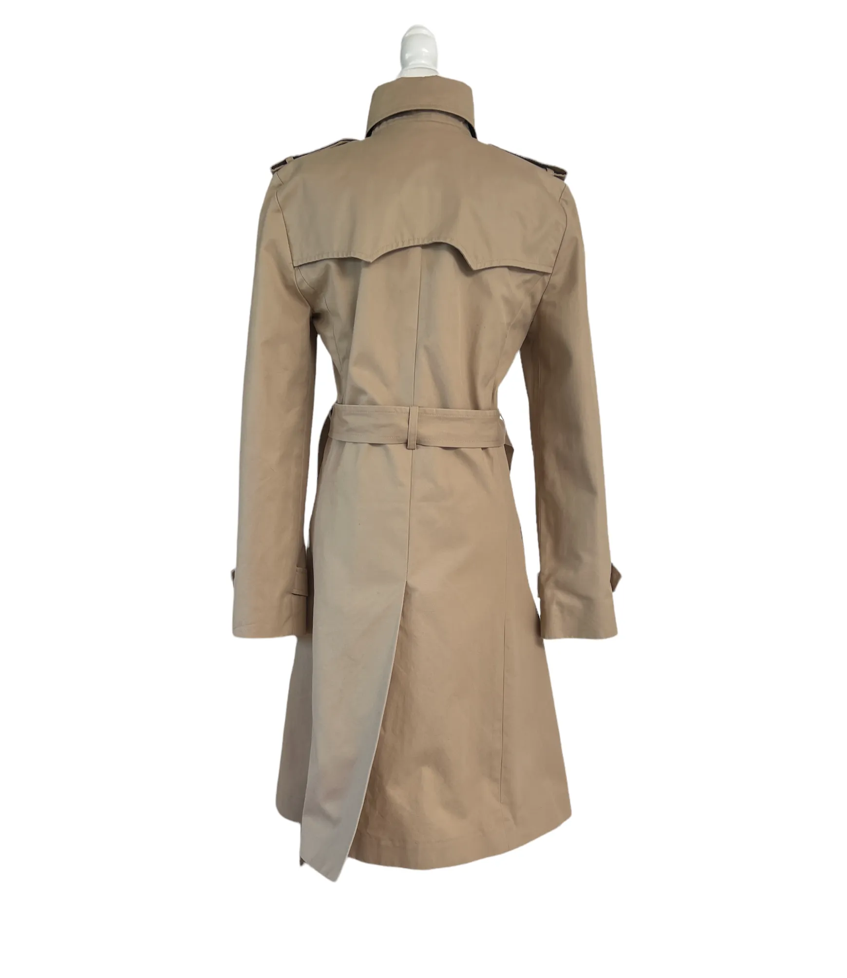 Tan Trench Coat - S