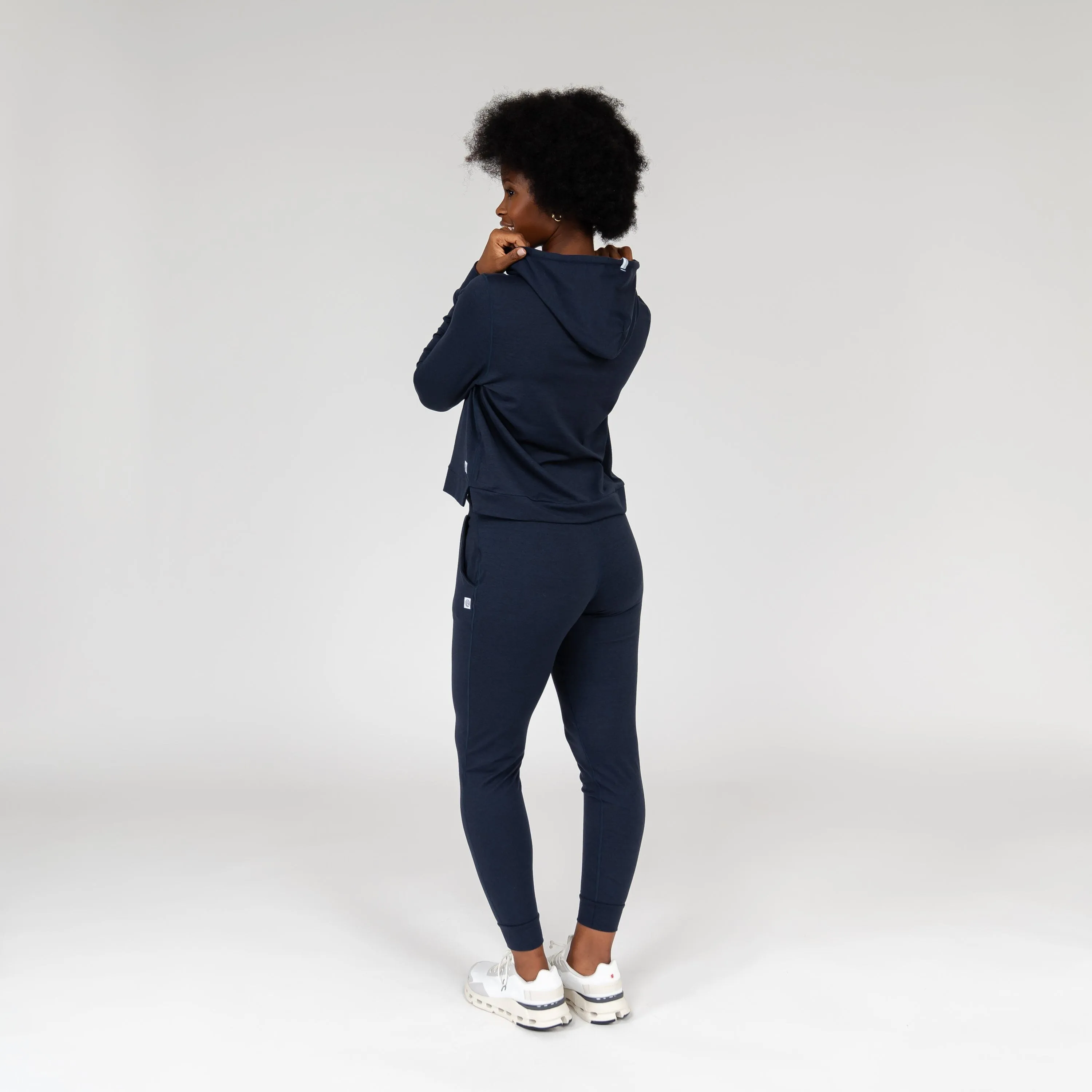 Tempo Performance Jogger | Heather - Fleet Navy/Nightshade