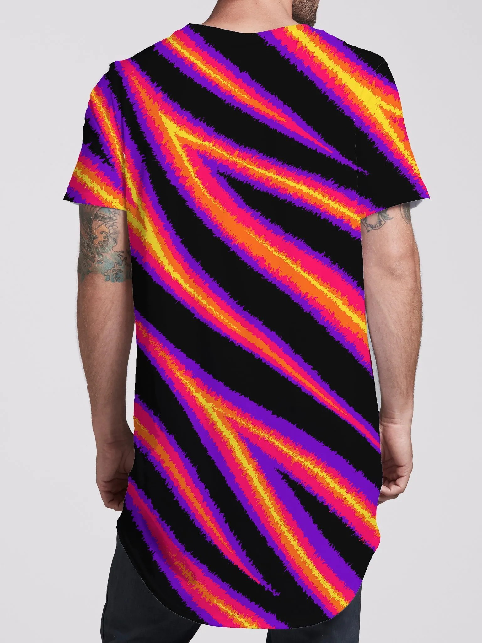 Tiger Stripes (Warm) Unisex Tall Tee