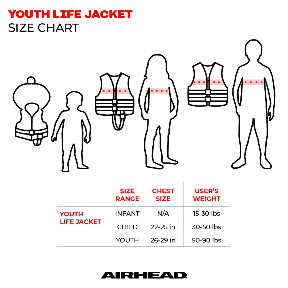 Type II Keyhole Life Jacket Vest | Child-Adult