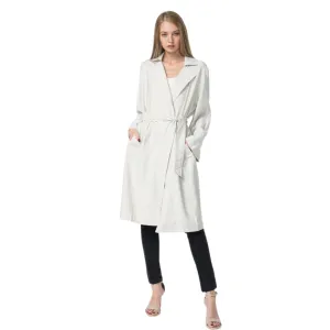 Vienna Trench Coat with Belt- Taupe