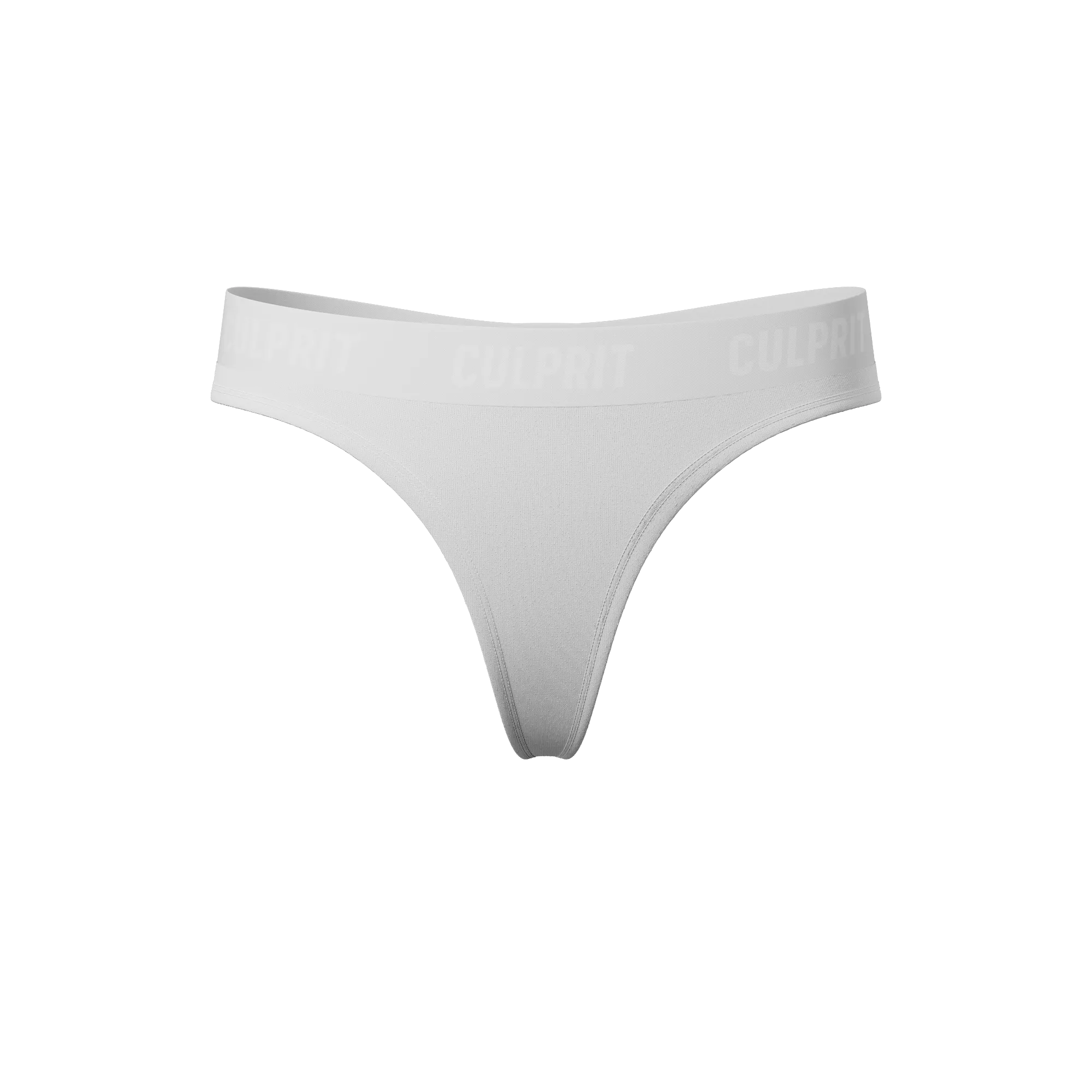 White Hot Solid Thong